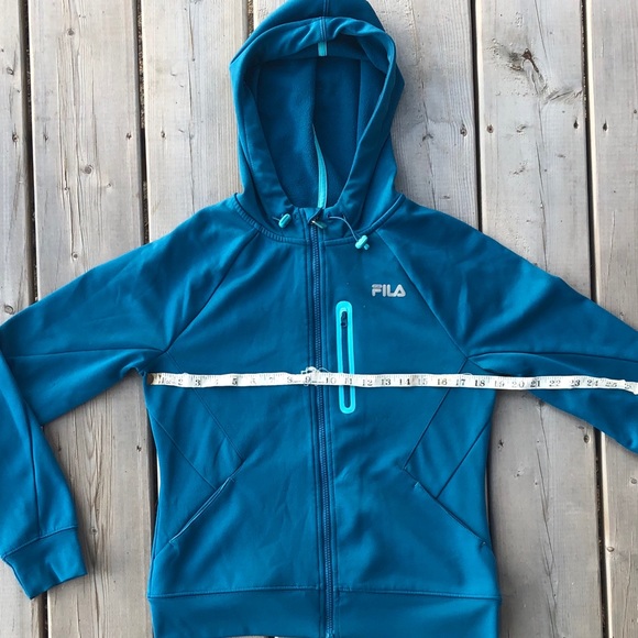 Fila Sport Full Zip Polyester Hoodie - Picture 2 of 11